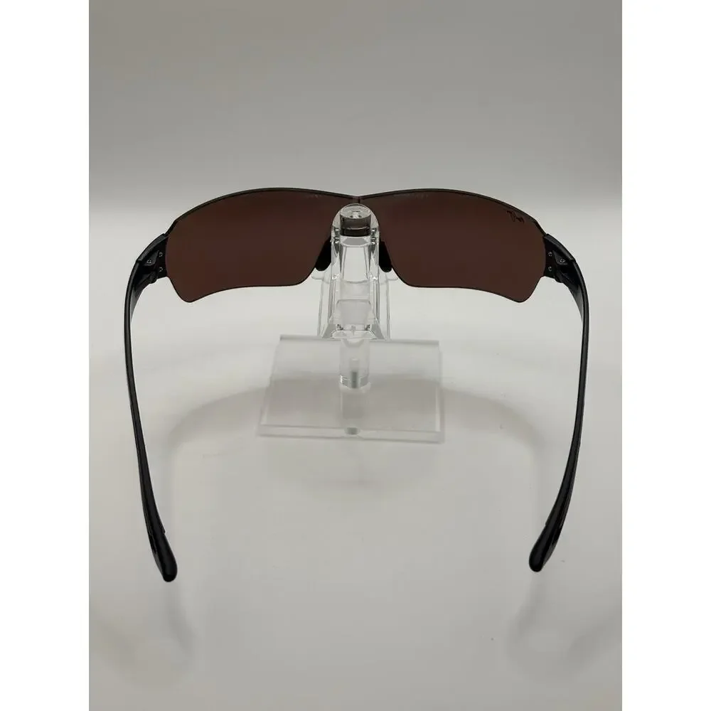 Maui Jim Night Dive MJ521-03M Brown Shield Sunglasses Made in Japan